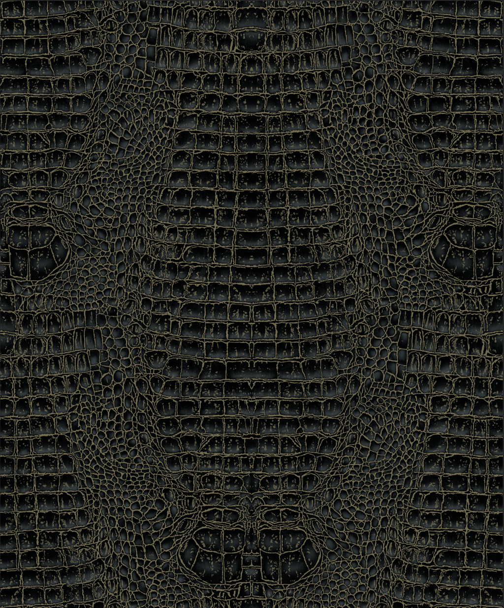 Exotic Crocodile Skin Textured Wallpaper