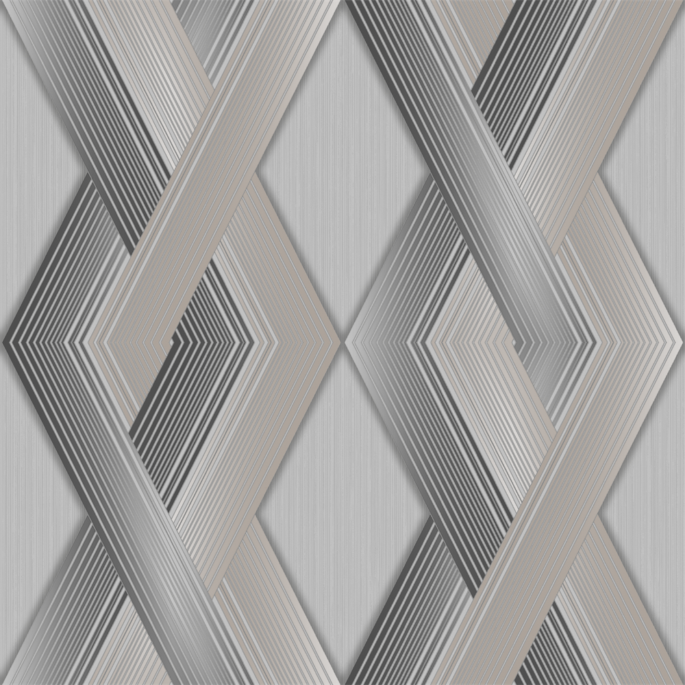 Interlocked Rhombus Pattern