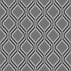 Geometrical Round Edge Rhombus Pattern