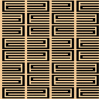 Geometric Labyrinth Pattern