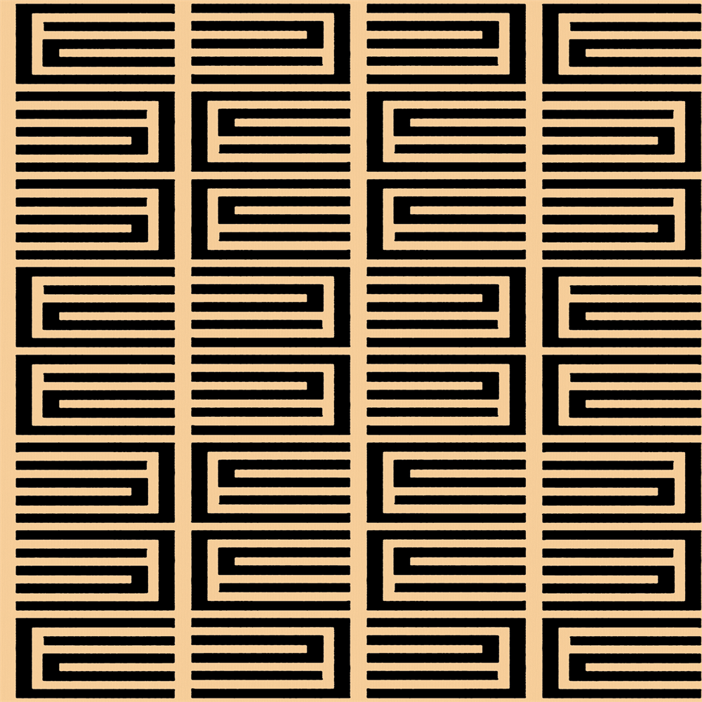 Geometric Labyrinth Pattern