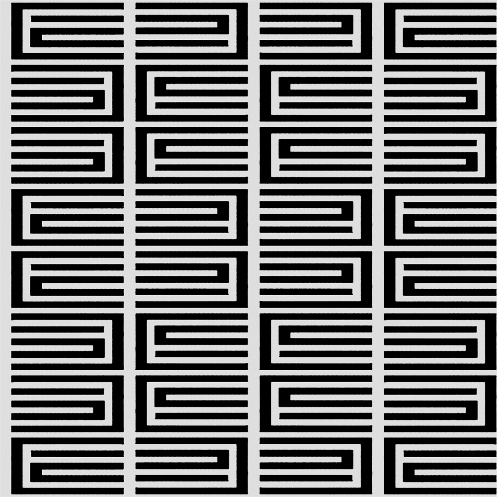 Geometric Labyrinth Pattern