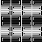 Geometric Labyrinth Pattern