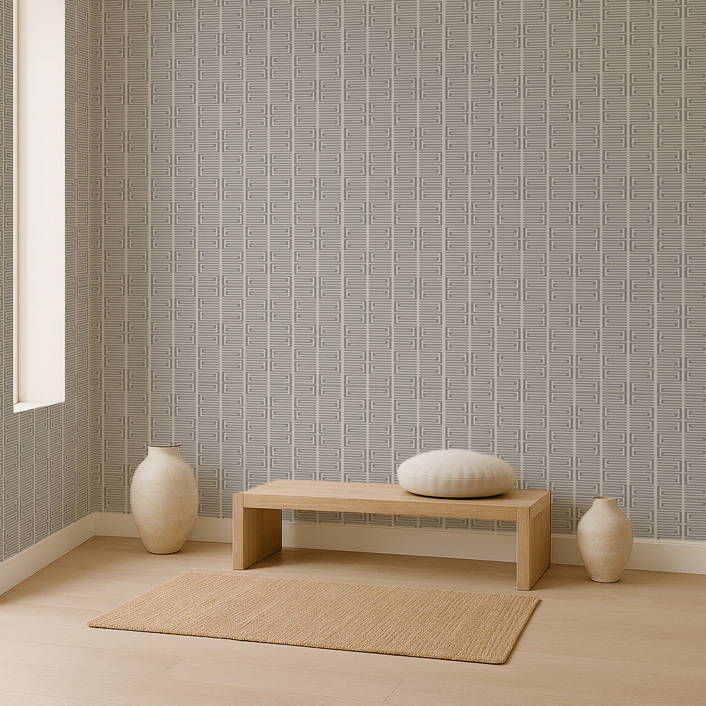 Geometric Labyrinth Pattern