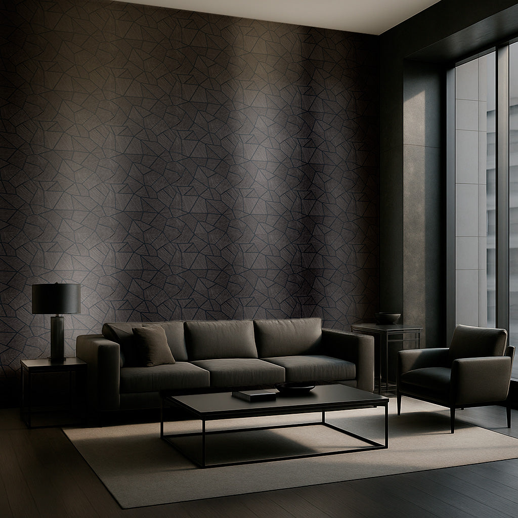 Irregular Triangle Trapezoid Geometric Pattern