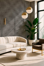 Geometric Square Interlock