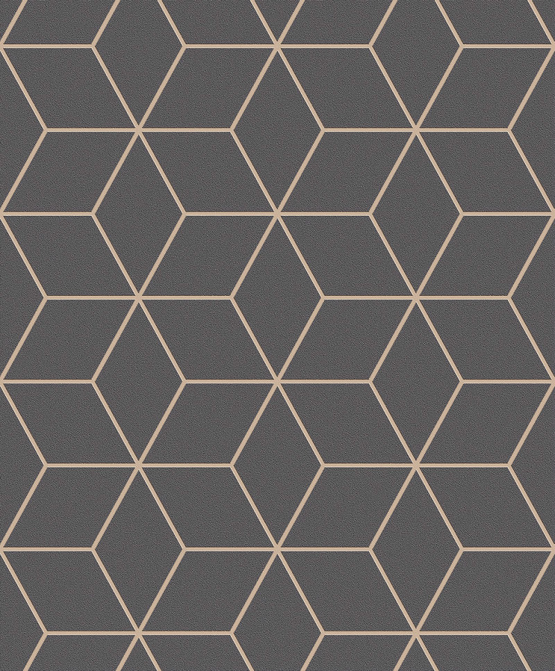 Rhombus & Hexagon Geometric Pattern