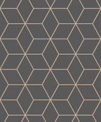 Rhombus & Hexagon Geometric Pattern