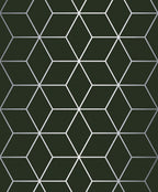 Rhombus & Hexagon Geometric Pattern