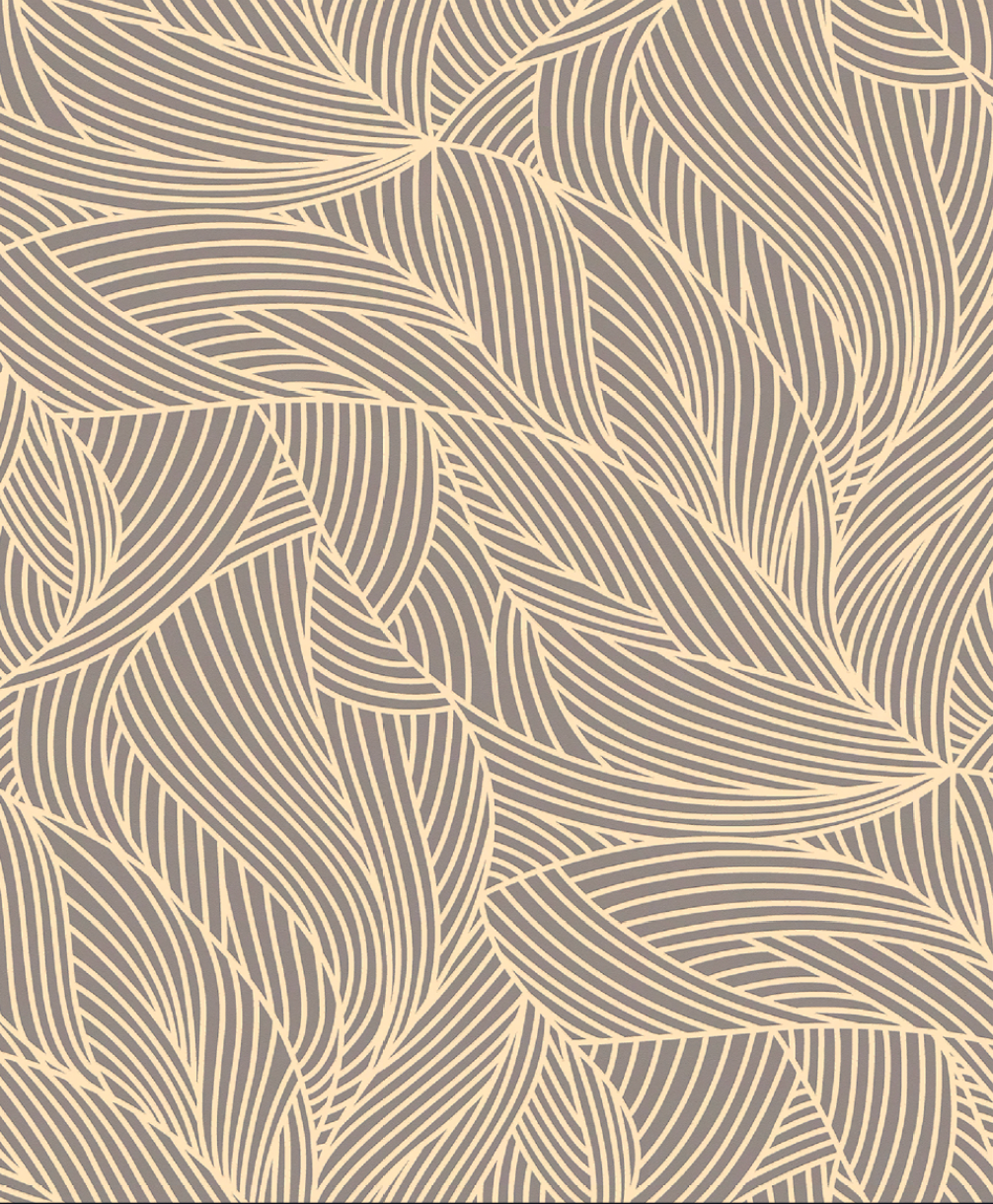 Geometric Leaf Pattern