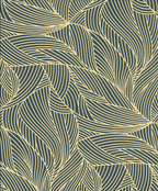 Geometric Leaf Pattern