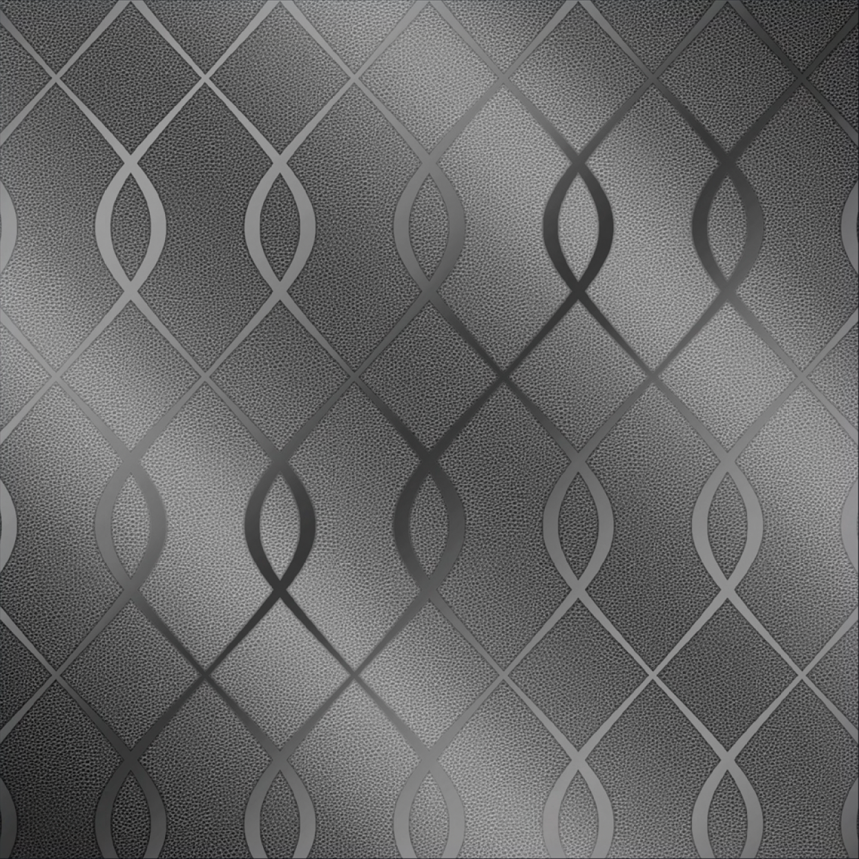 Vertical Wave Geometric Pattern