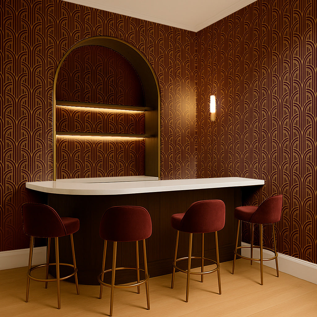 Geometric Deco Arches