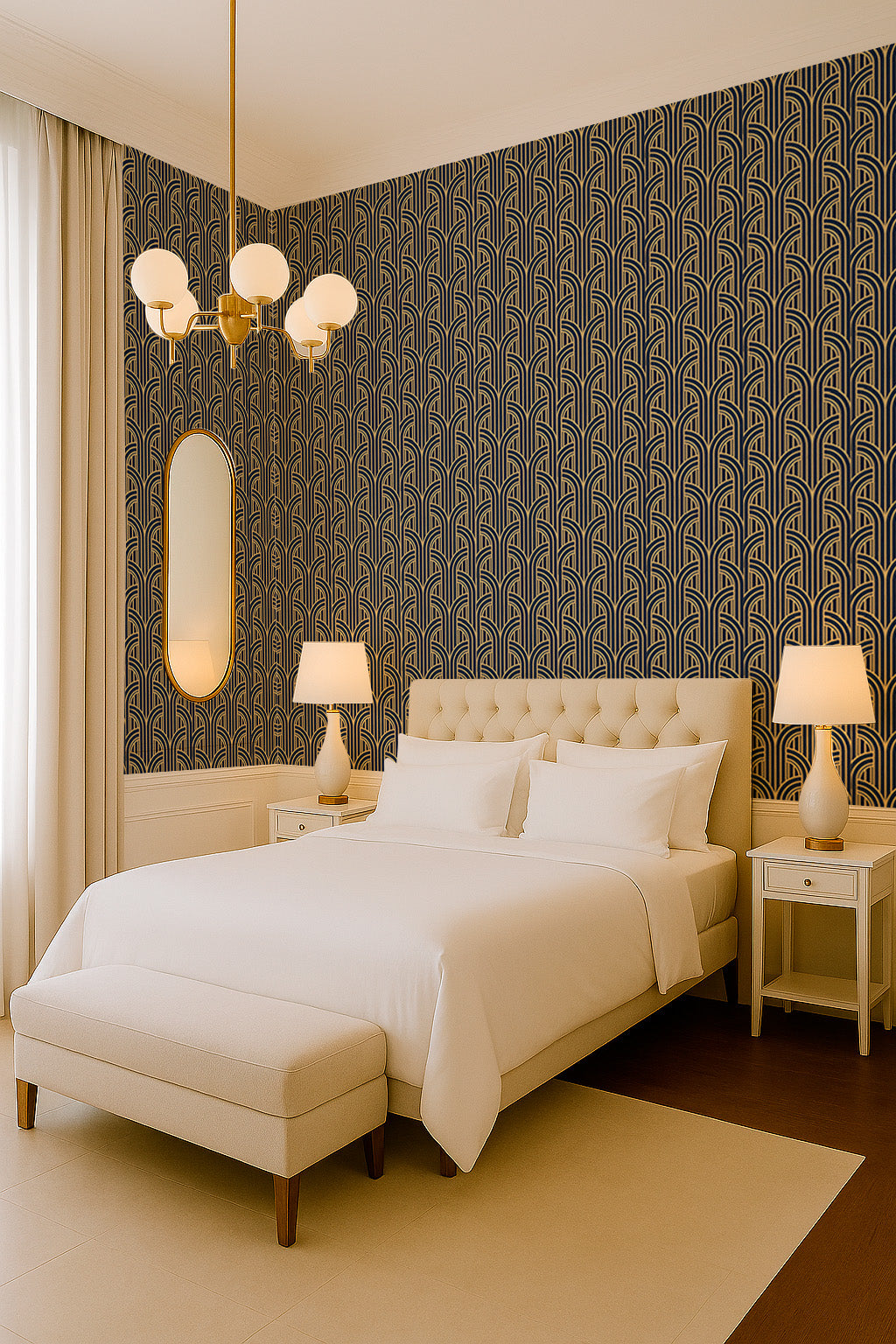 Geometric Deco Arches